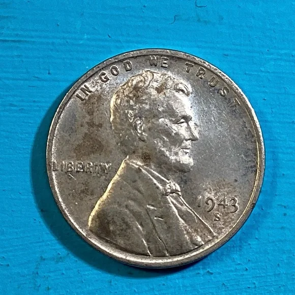 ⚫️ Vintage - All 3 Mints - 1943 Steel Pennies - War Time Wheaties - Collectible - Picture 7 of 15